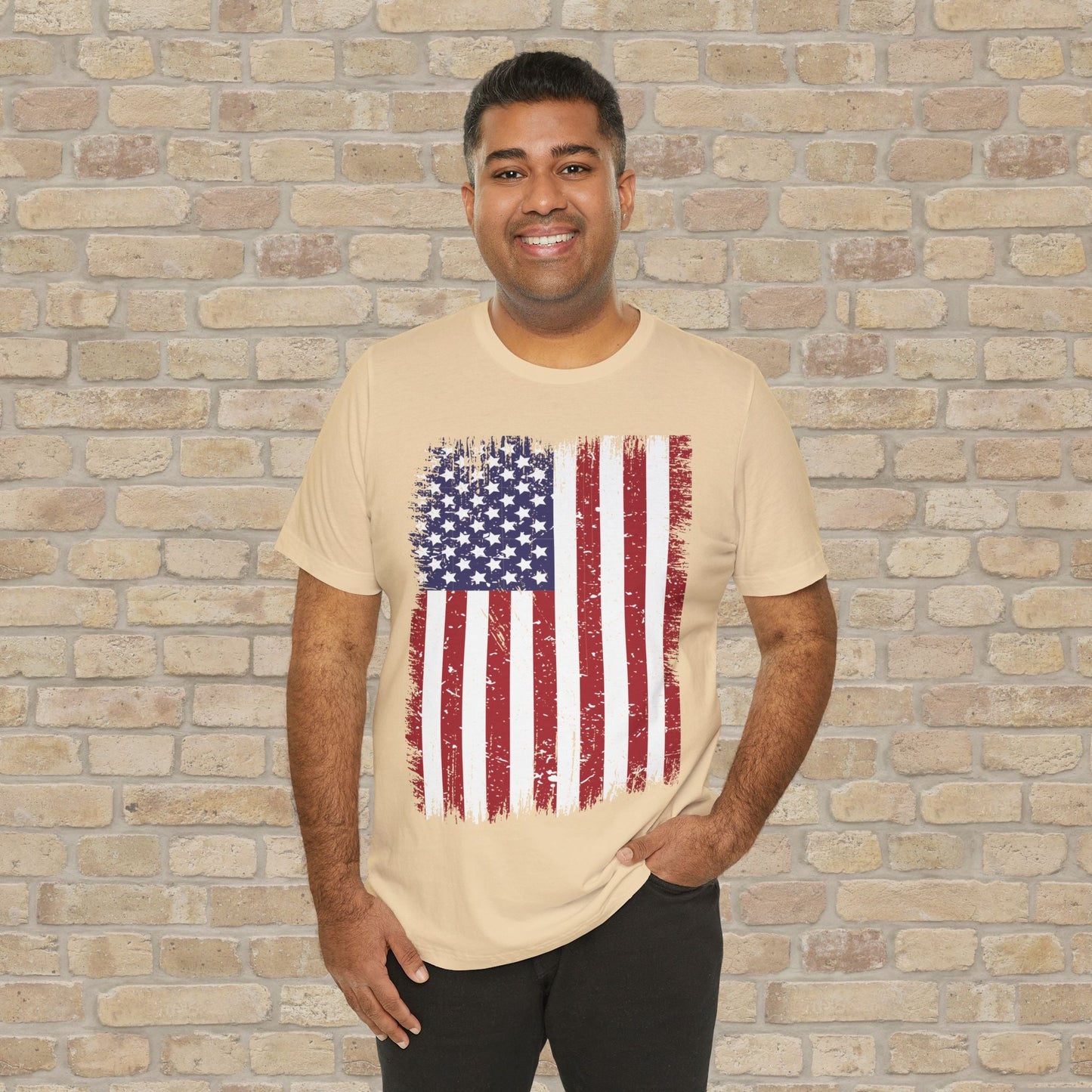 Graphic Only T-Shirt Distressed Glory Tee - Vibrant Styles