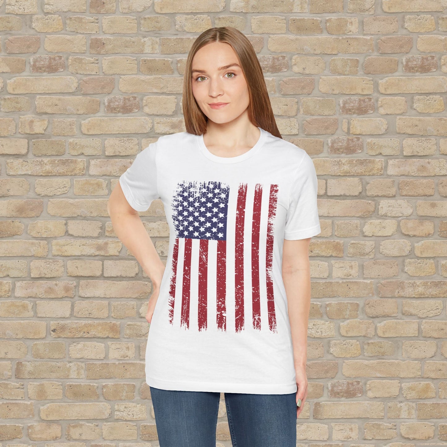Graphic Only T-Shirt Distressed Glory Tee - Vibrant Styles