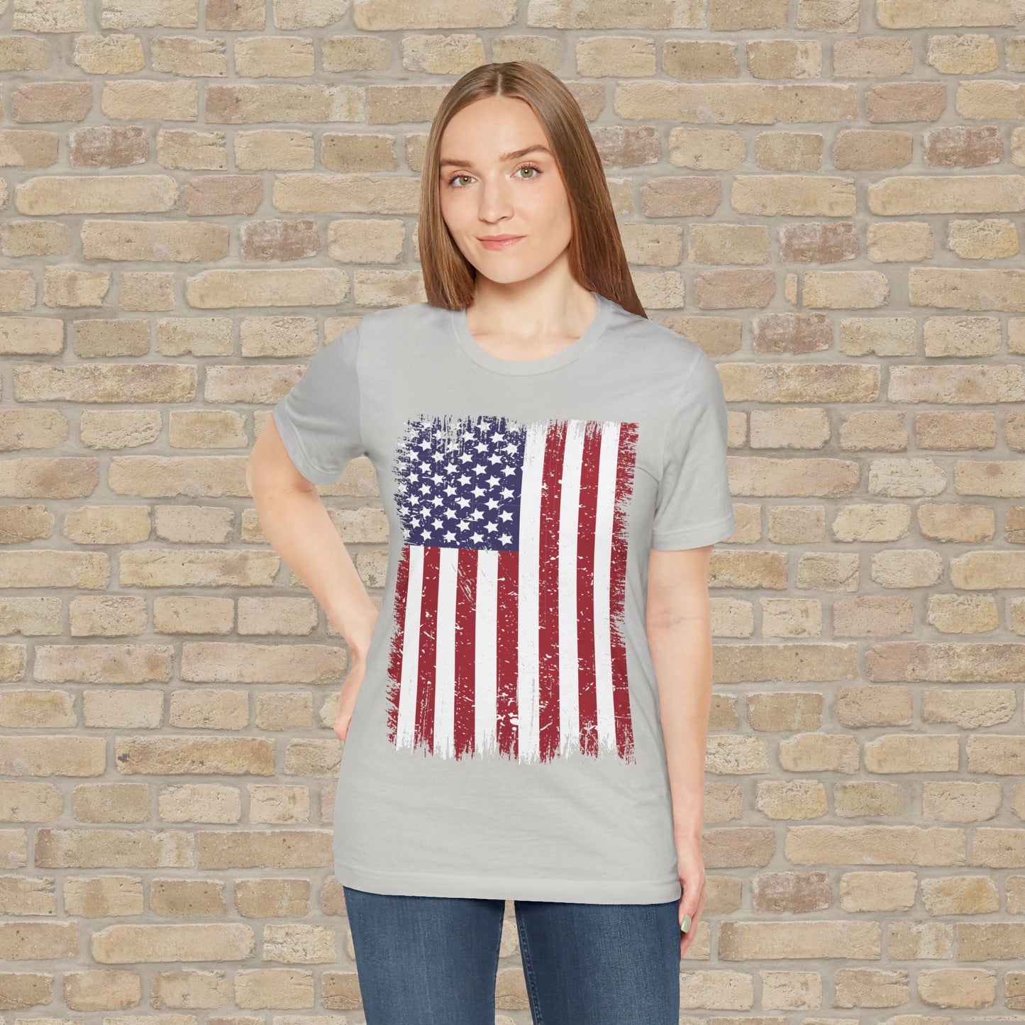 Graphic Only T-Shirt Distressed Glory Tee - Vibrant Styles