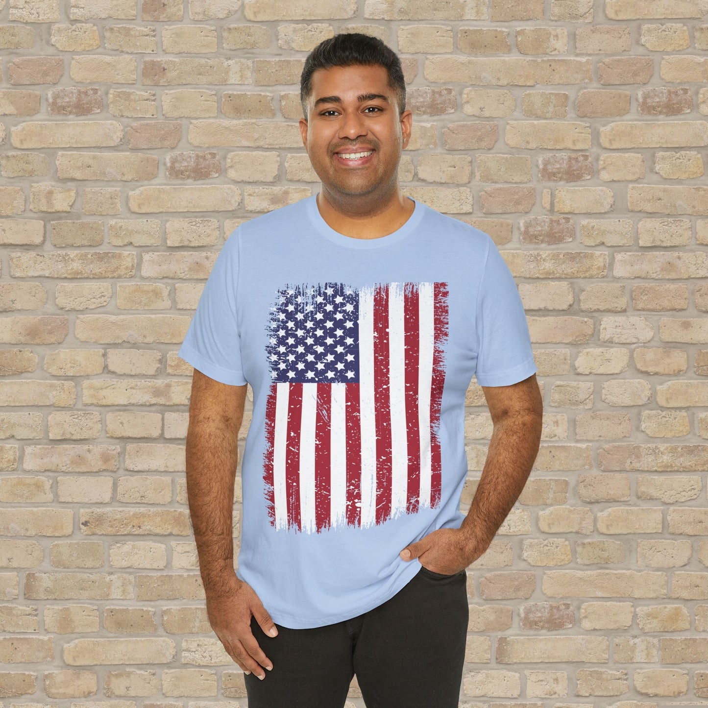 Graphic Only T-Shirt Distressed Glory Tee - Vibrant Styles
