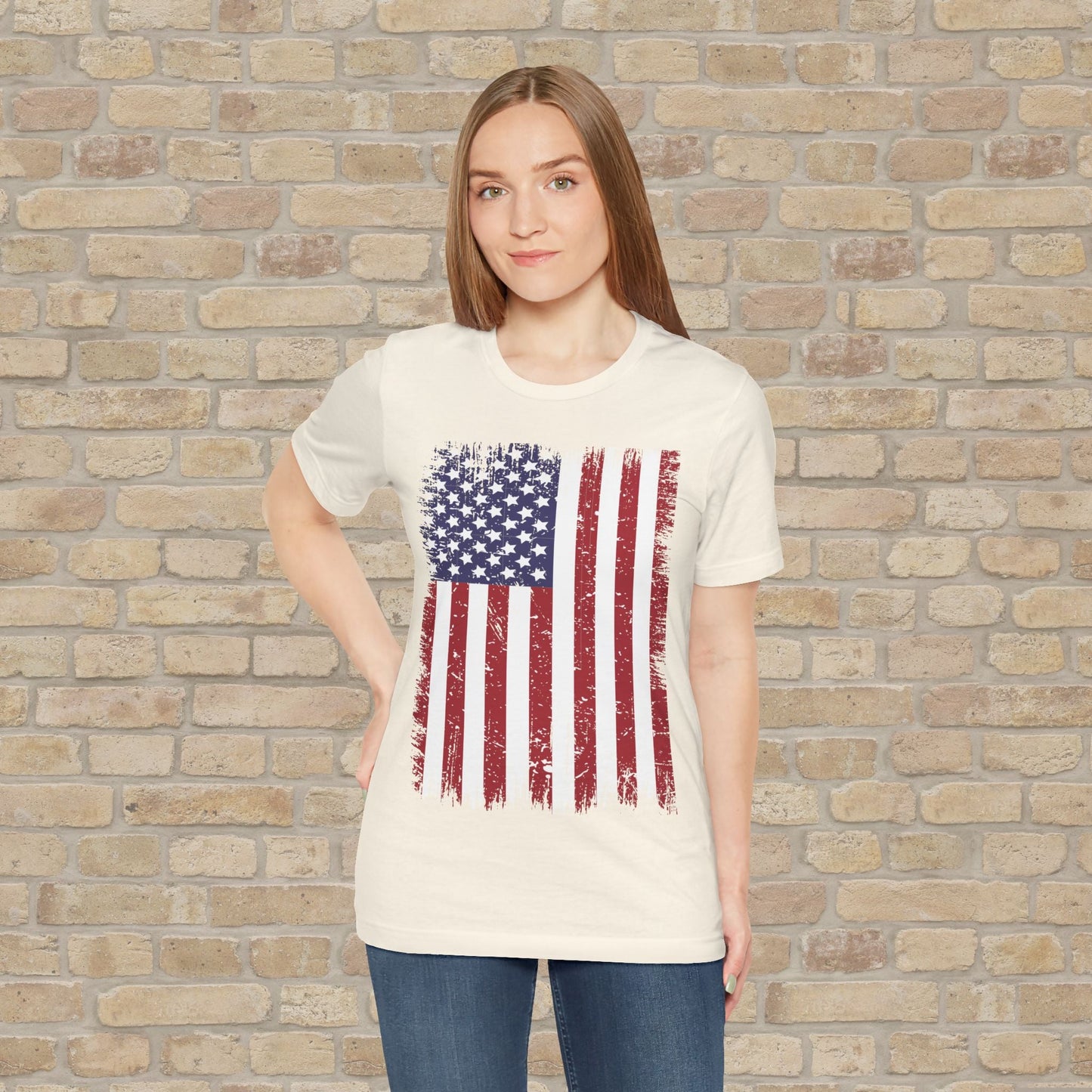 Graphic Only T-Shirt Distressed Glory Tee - Vibrant Styles
