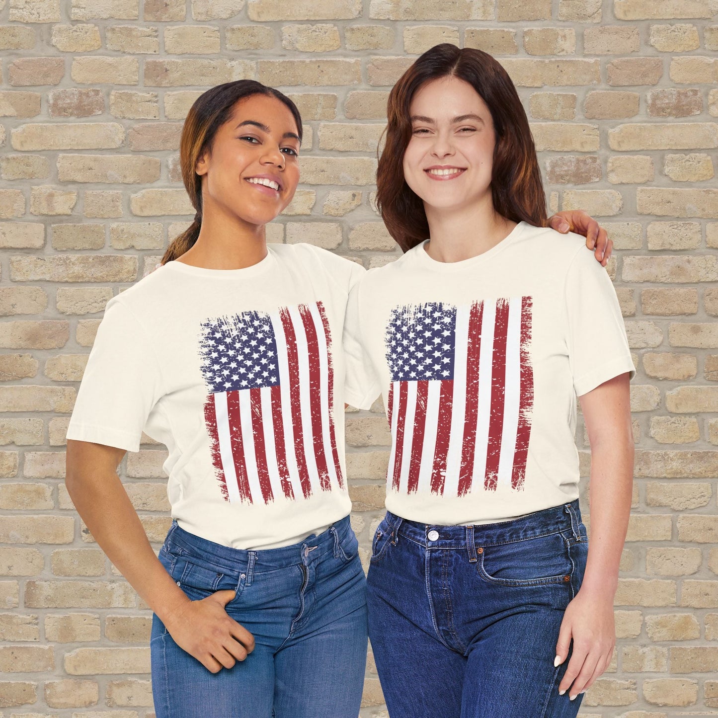 Graphic Only T-Shirt Distressed Glory Tee - Vibrant Styles
