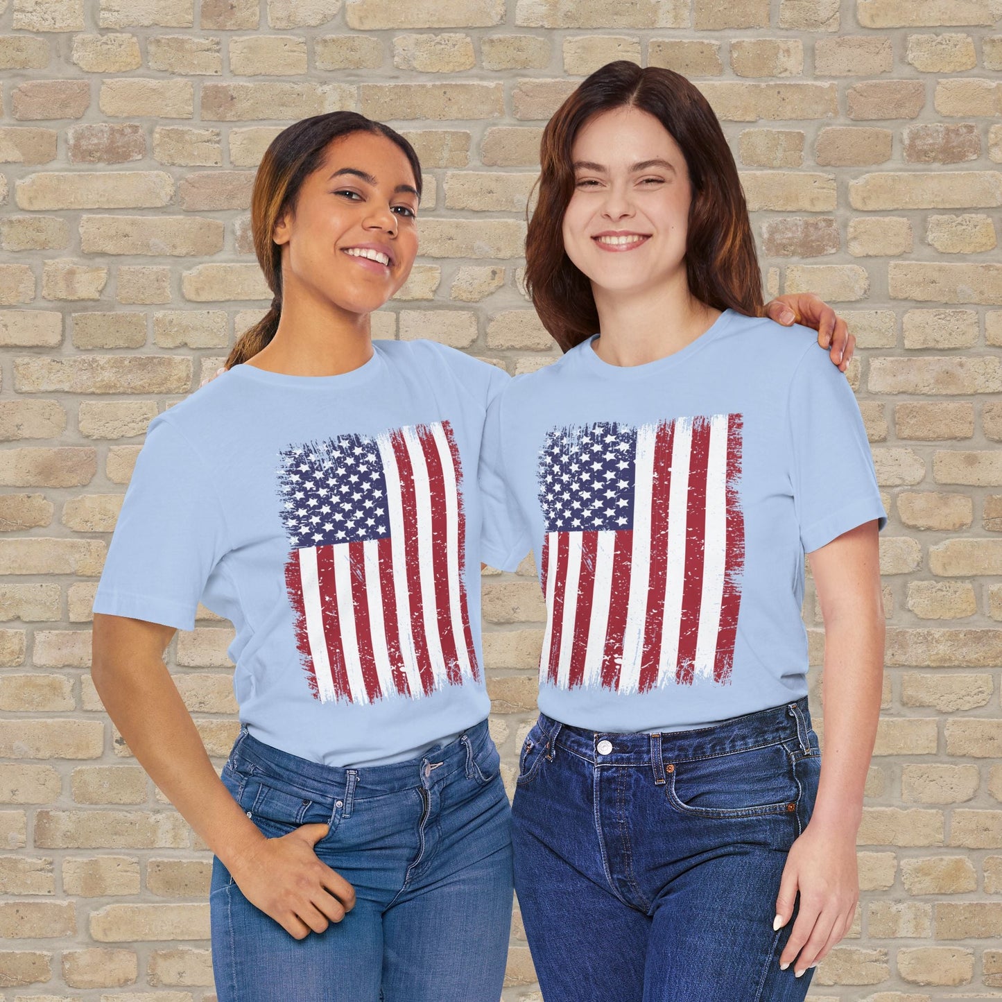 Graphic Only T-Shirt Distressed Glory Tee - Vibrant Styles