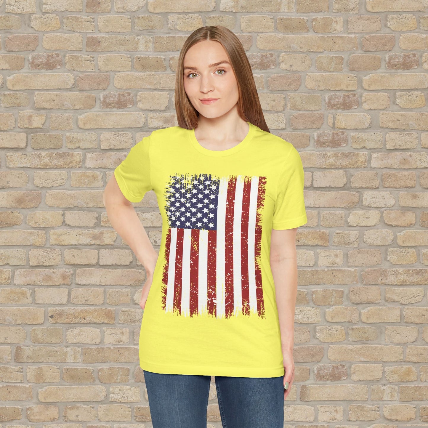 Graphic Only T-Shirt Distressed Glory Tee - Vibrant Styles