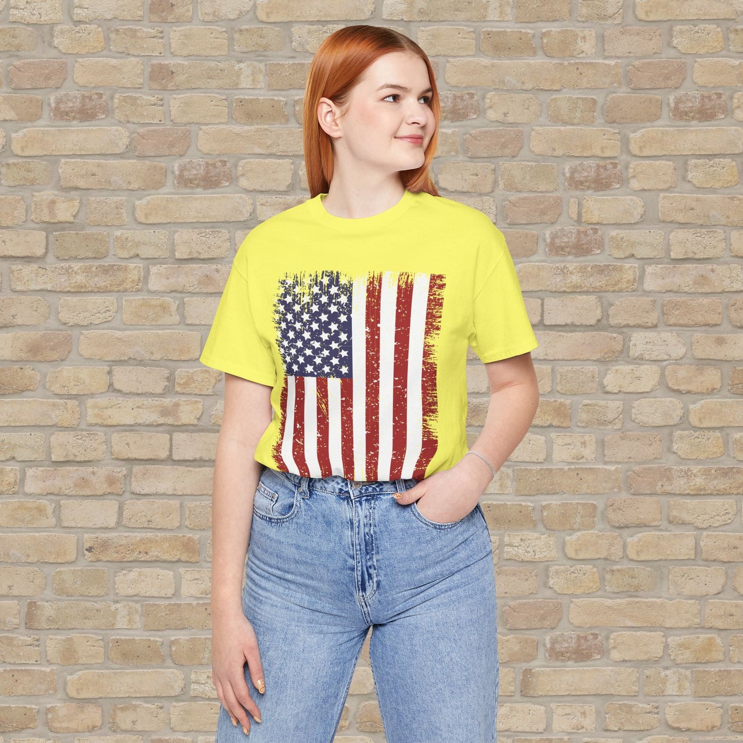 Graphic Only T-Shirt Distressed Glory Tee - Vibrant Styles