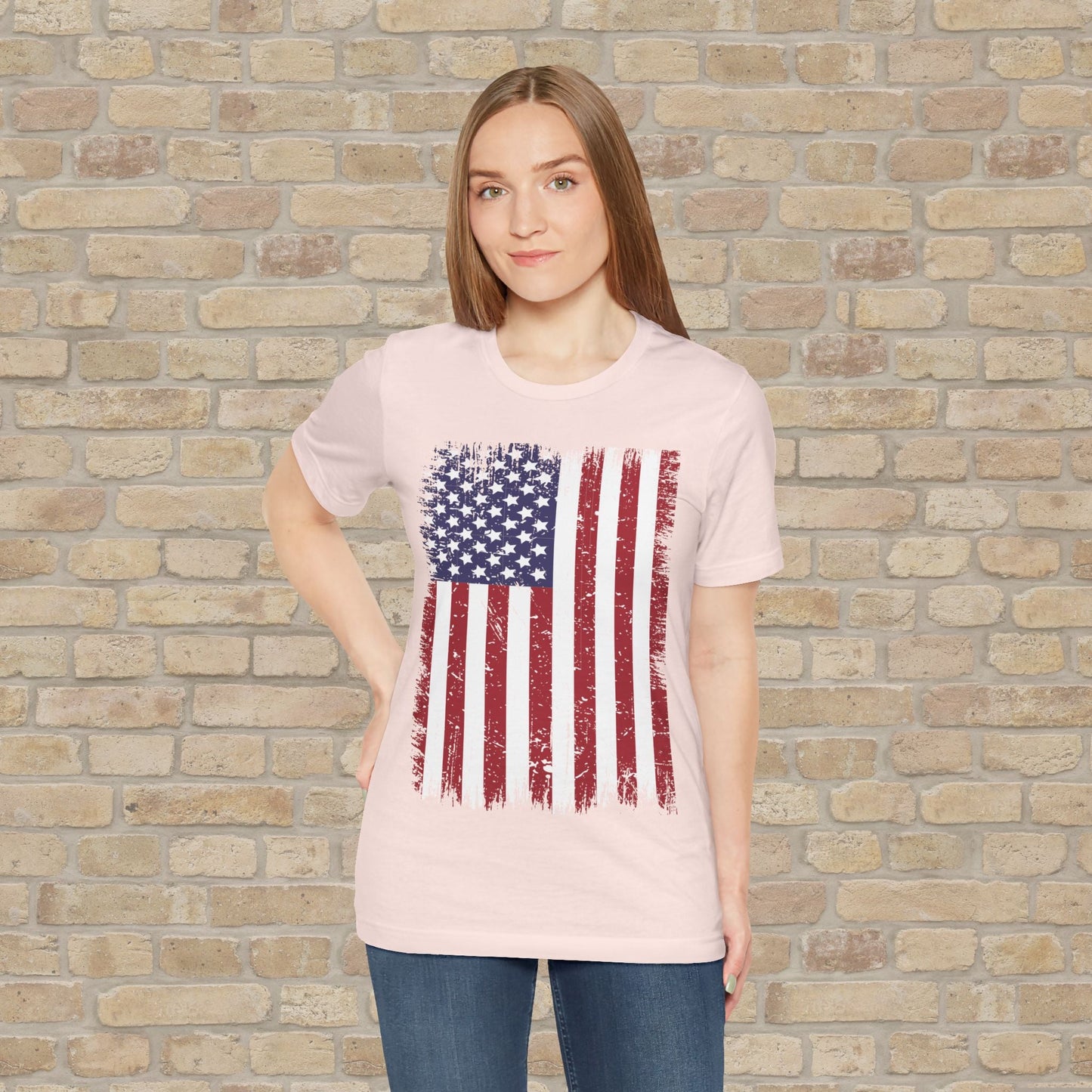 Graphic Only T-Shirt Distressed Glory Tee - Vibrant Styles