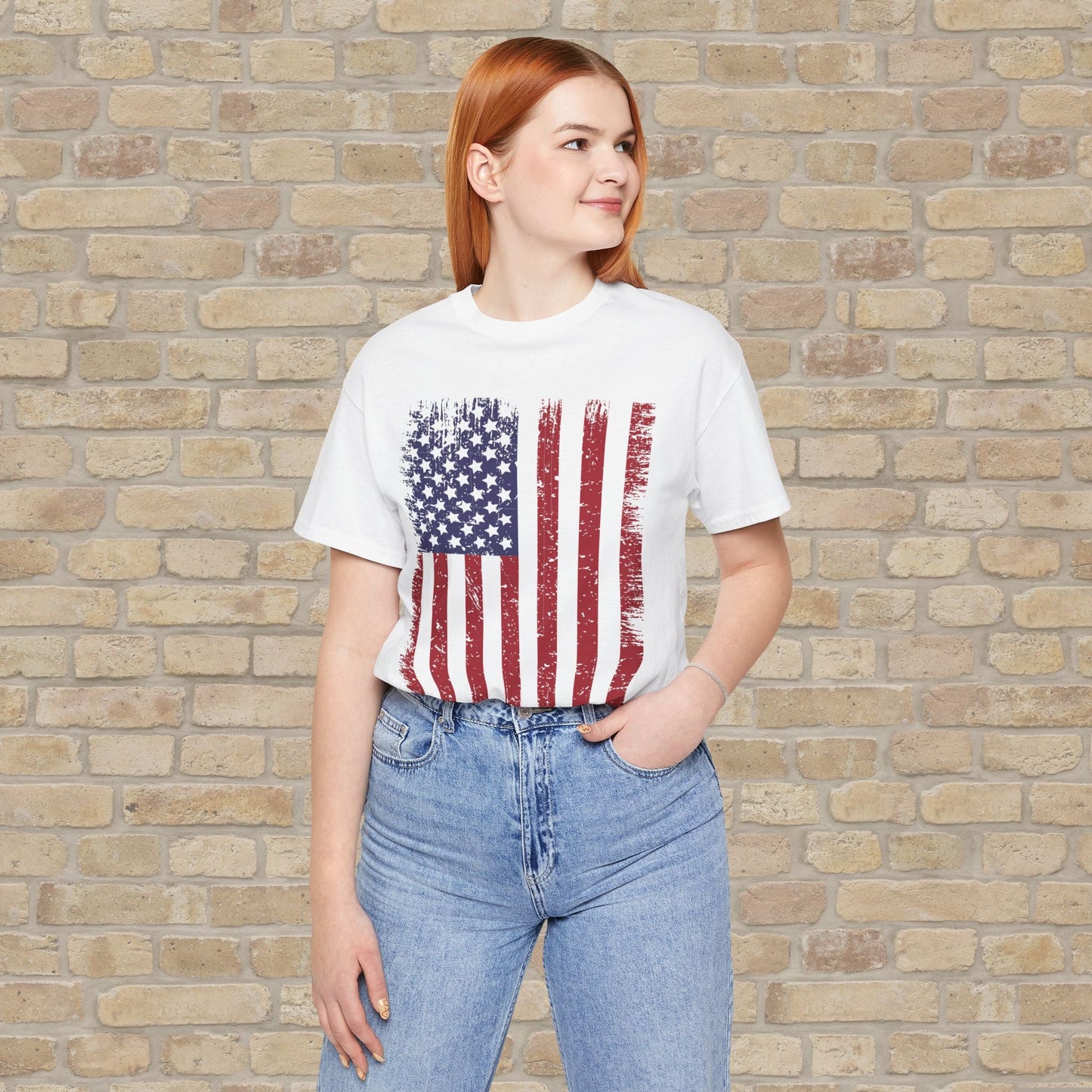 Graphic Only T-Shirt Distressed Glory Tee - Vibrant Styles