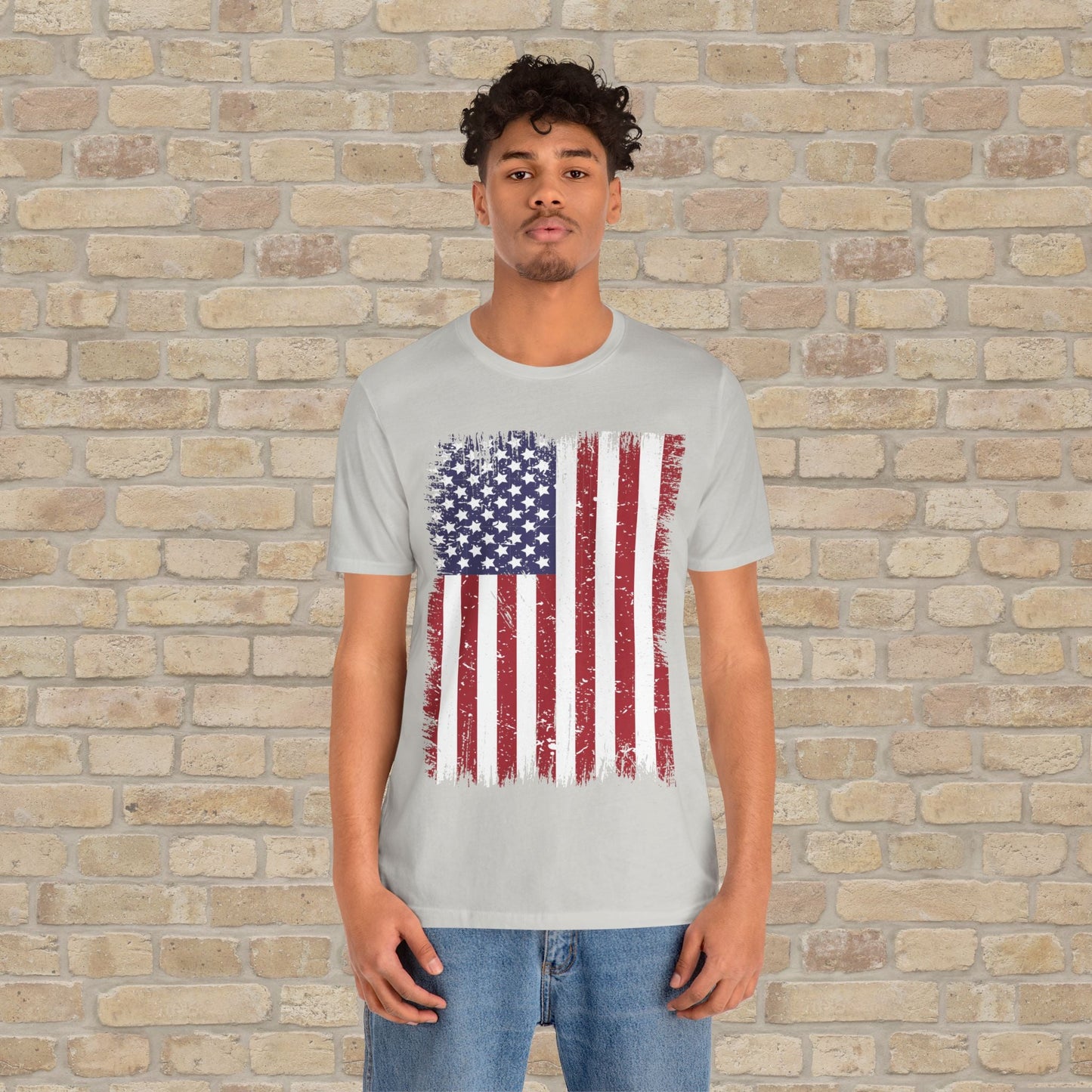 Graphic Only T-Shirt Distressed Glory Tee - Vibrant Styles
