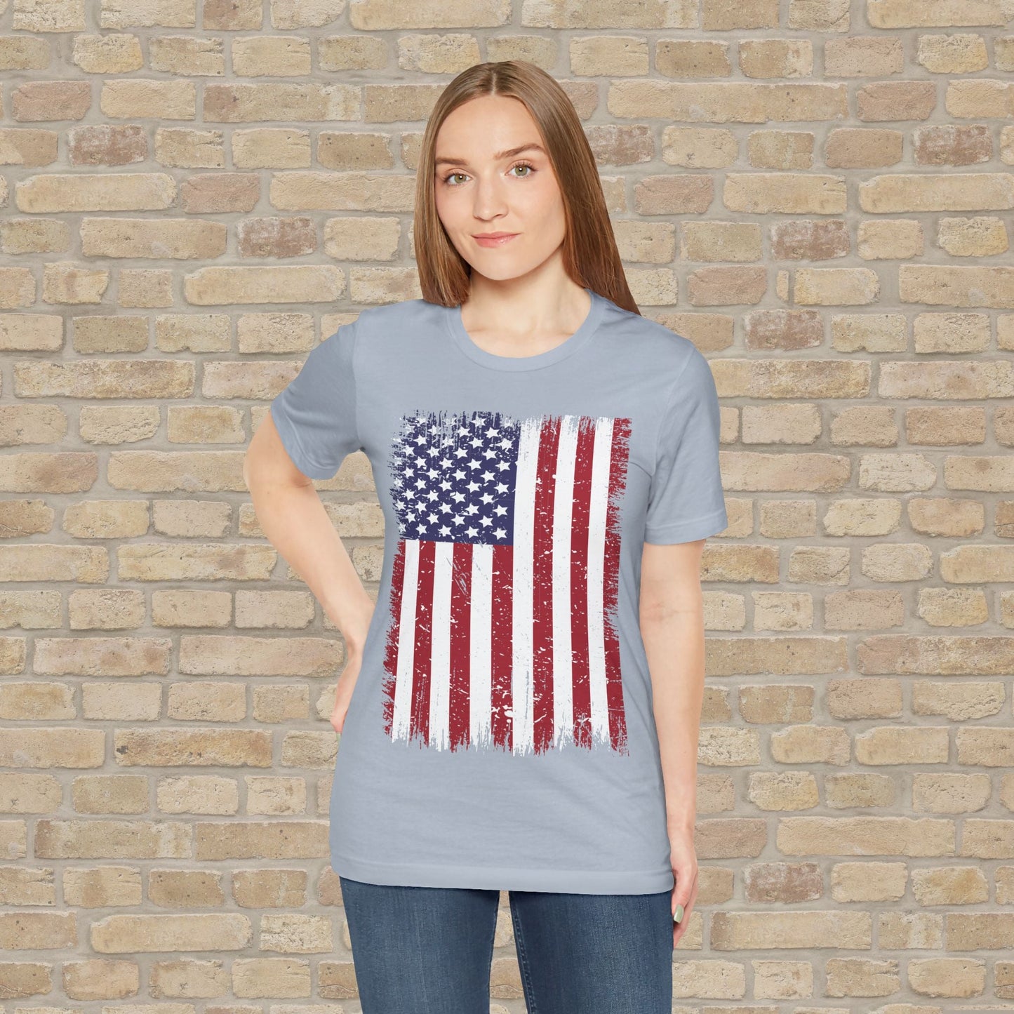 Graphic Only T-Shirt Distressed Glory Tee - Vibrant Styles