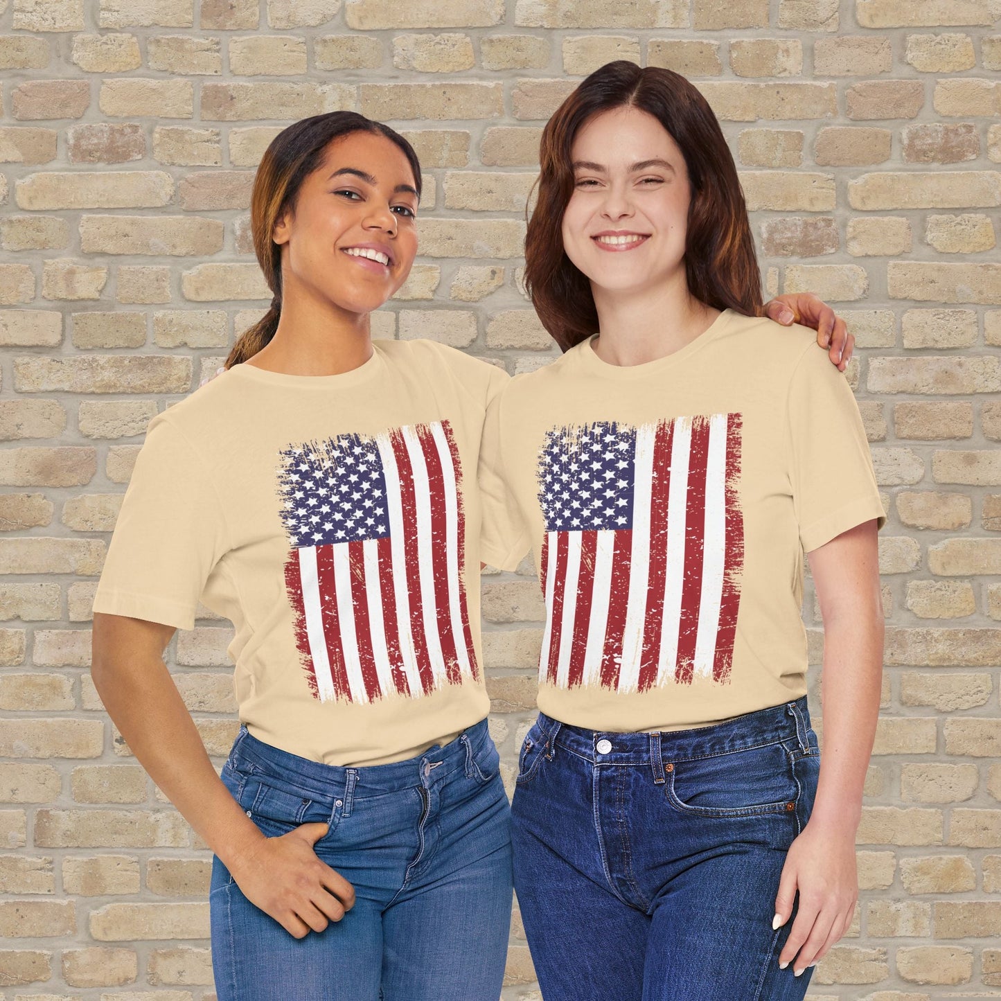 Graphic Only T-Shirt Distressed Glory Tee - Vibrant Styles