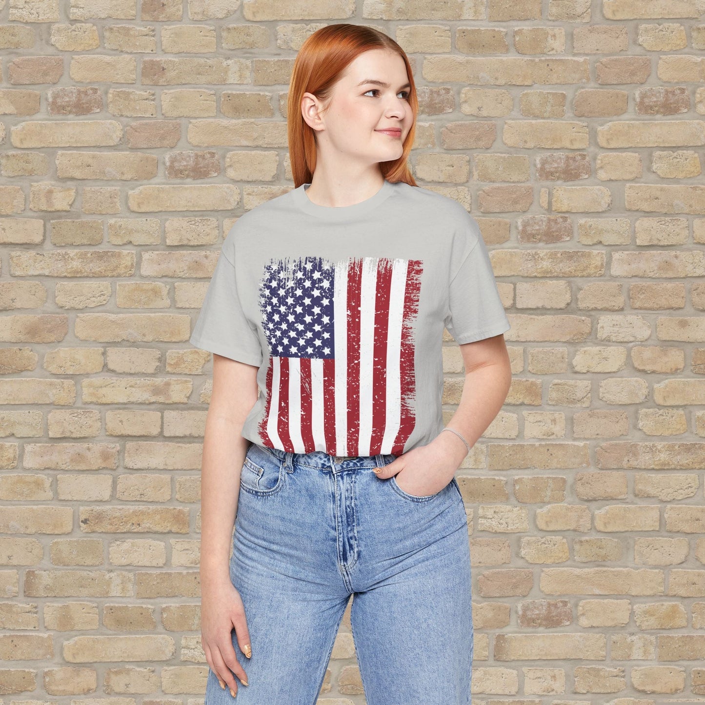 Graphic Only T-Shirt Distressed Glory Tee - Vibrant Styles