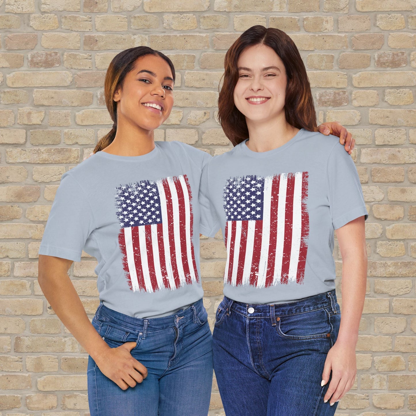 Graphic Only T-Shirt Distressed Glory Tee - Vibrant Styles