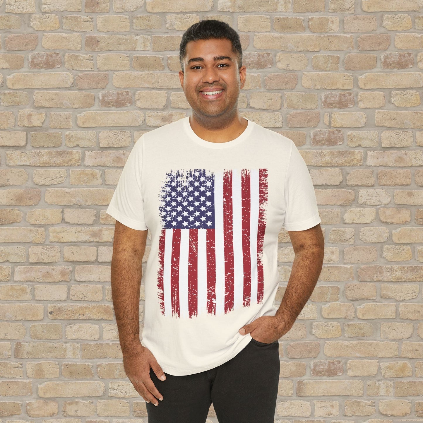 Graphic Only T-Shirt Distressed Glory Tee - Vibrant Styles