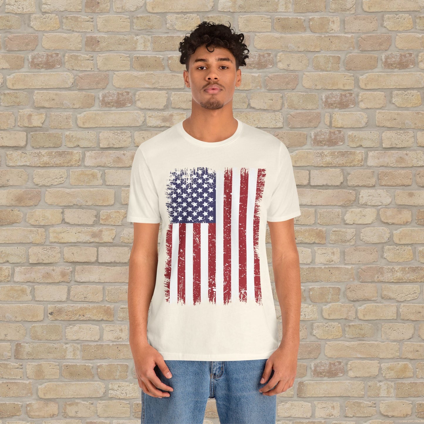 Graphic Only T-Shirt Distressed Glory Tee - Vibrant Styles