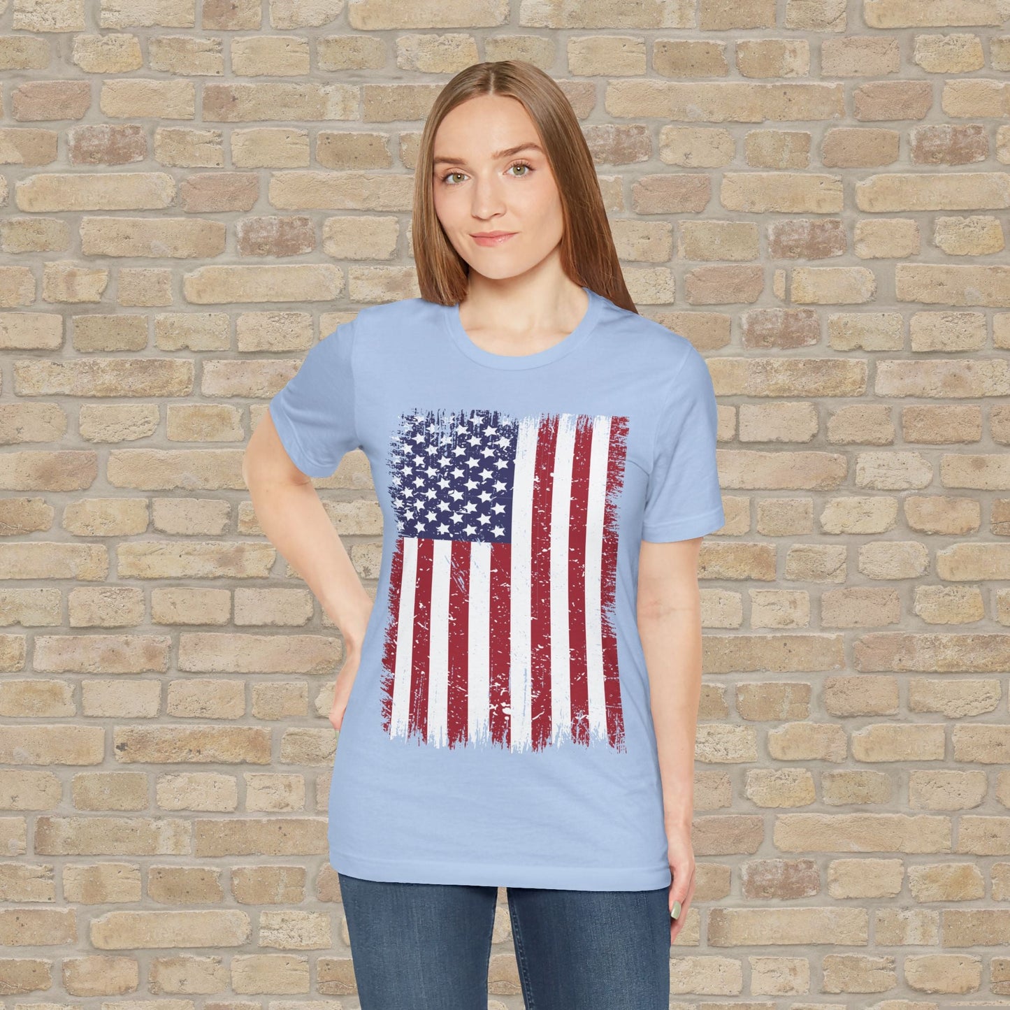 Graphic Only T-Shirt Distressed Glory Tee - Vibrant Styles