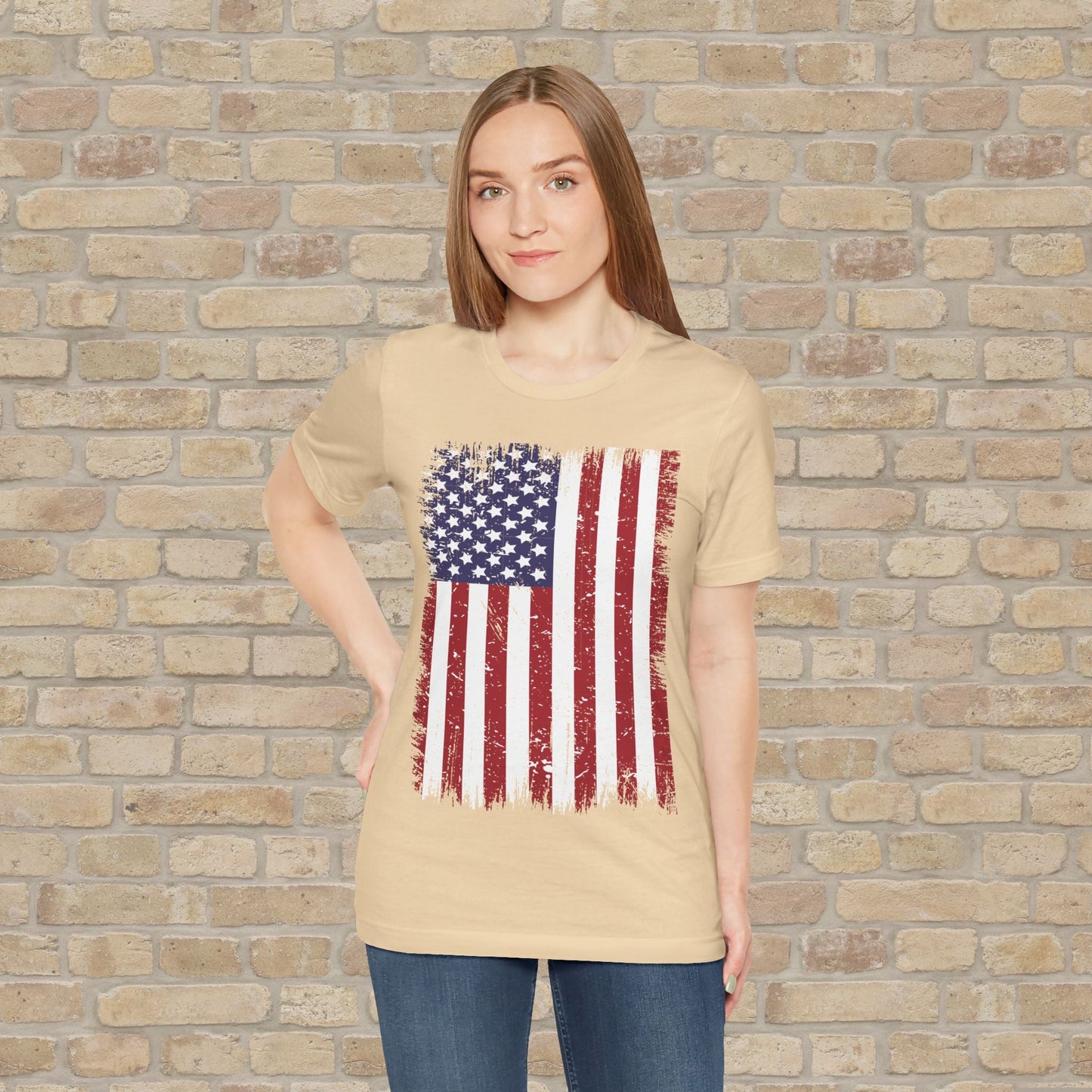 Graphic Only T-Shirt Distressed Glory Tee - Vibrant Styles