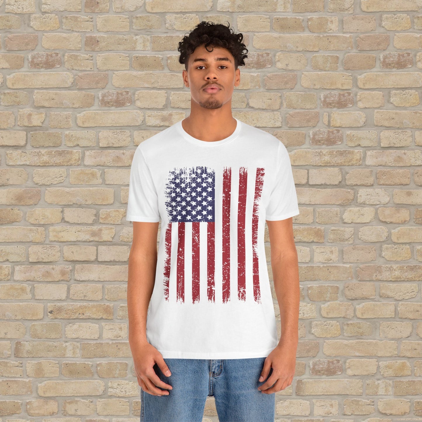 Graphic Only T-Shirt Distressed Glory Tee - Vibrant Styles