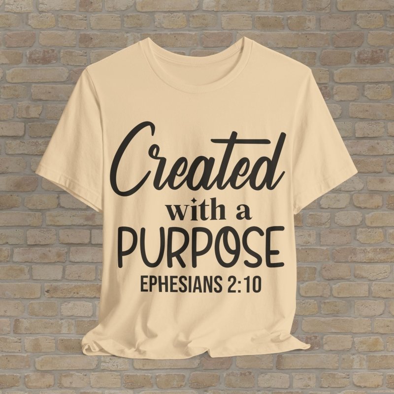 Text Only T-Shirts Divine Purpose Tee - Vibrant Styles