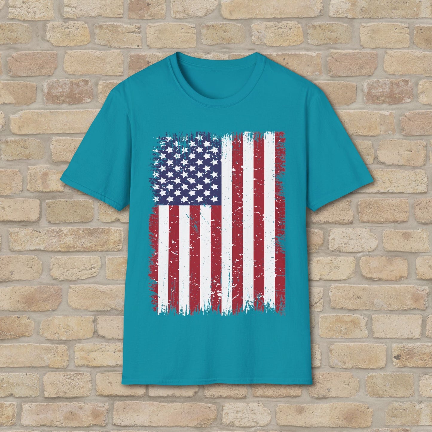 Graphic Only T-Shirt Faded Liberty Tee - Vibrant Styles