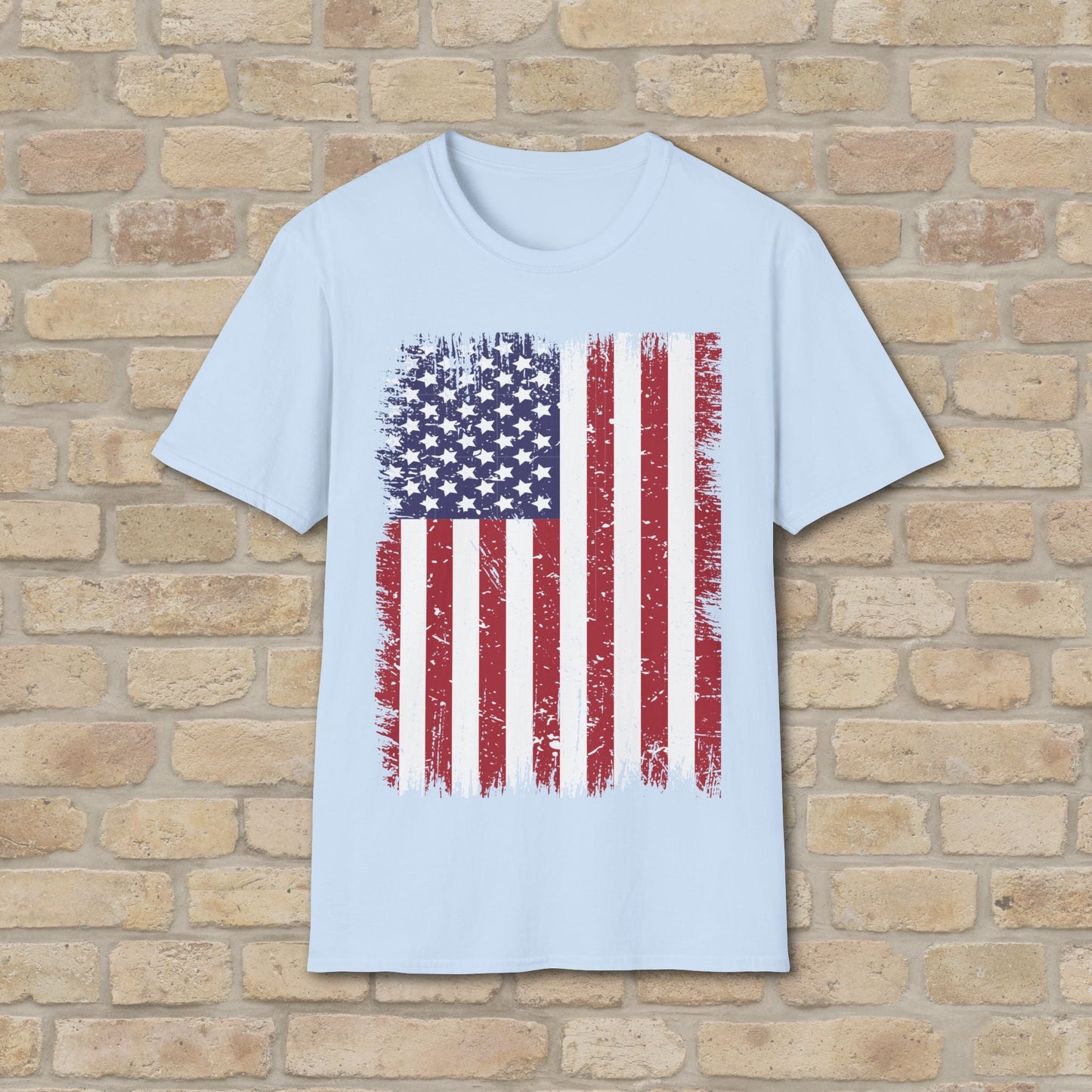 Graphic Only T-Shirt Faded Liberty Tee - Vibrant Styles