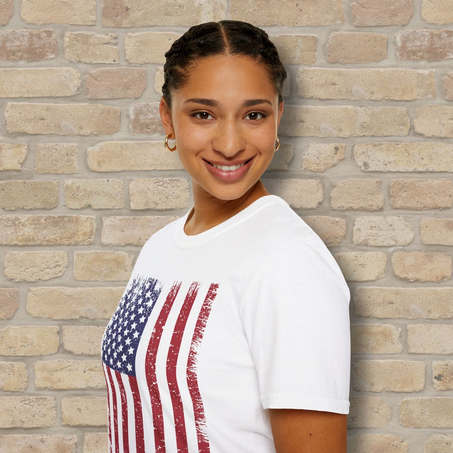 Graphic Only T-Shirt Faded Liberty Tee - Vibrant Styles