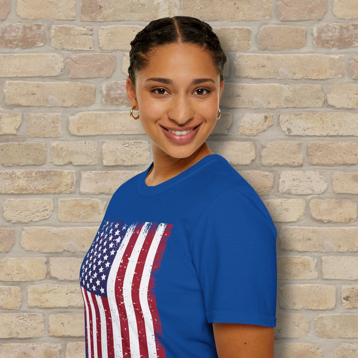 Graphic Only T-Shirt Faded Liberty Tee - Vibrant Styles