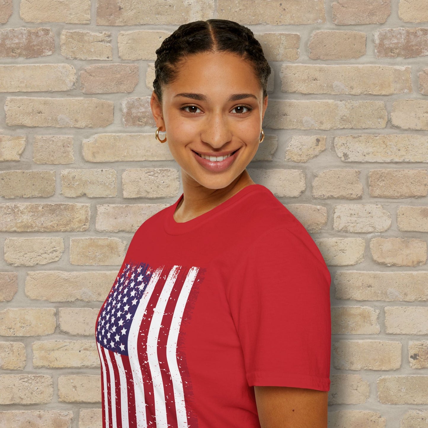 Graphic Only T-Shirt Faded Liberty Tee - Vibrant Styles