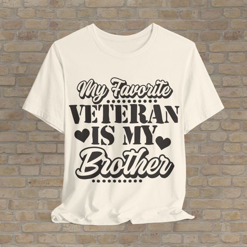 Mostly Text T-Shirts Favorite Vet: Brother Edition Tee - Vibrant Styles