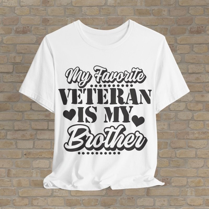 Mostly Text T-Shirts Favorite Vet: Brother Edition Tee - Vibrant Styles