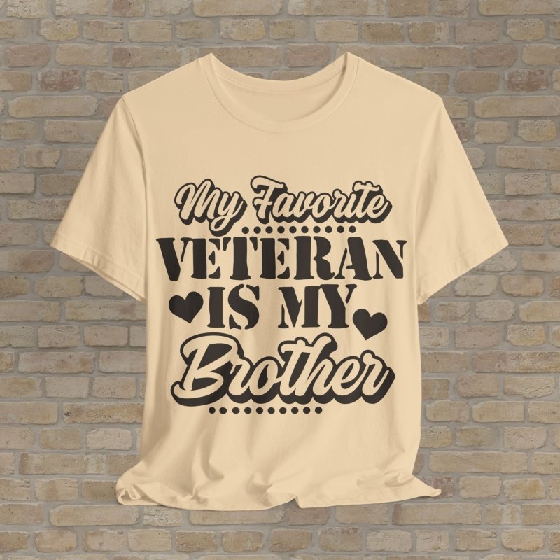 Mostly Text T-Shirts Favorite Vet: Brother Edition Tee - Vibrant Styles