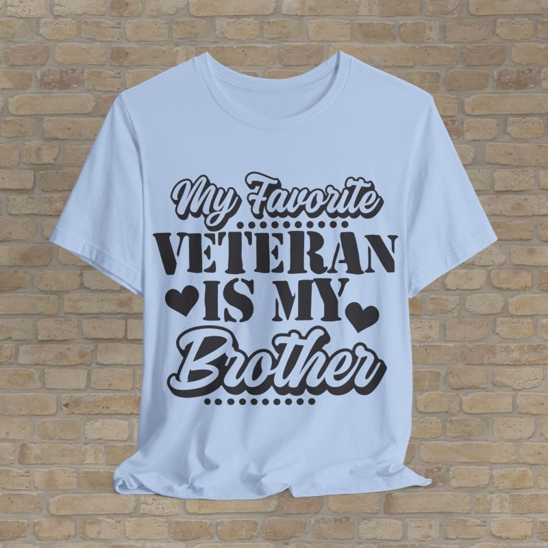 Mostly Text T-Shirts Favorite Vet: Brother Edition Tee - Vibrant Styles