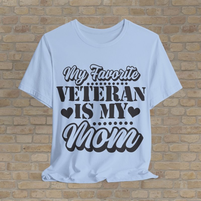 Mostly Text T-Shirts Favorite Vet: Mom Edition Tee - Vibrant Styles