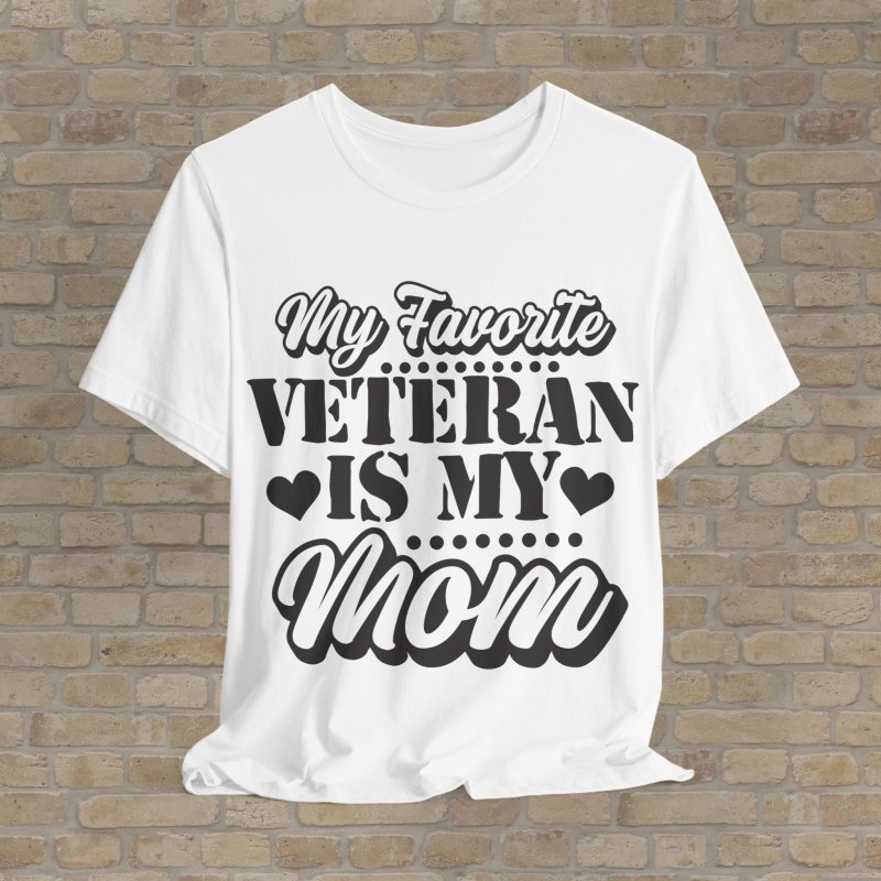 Mostly Text T-Shirts Favorite Vet: Mom Edition Tee - Vibrant Styles