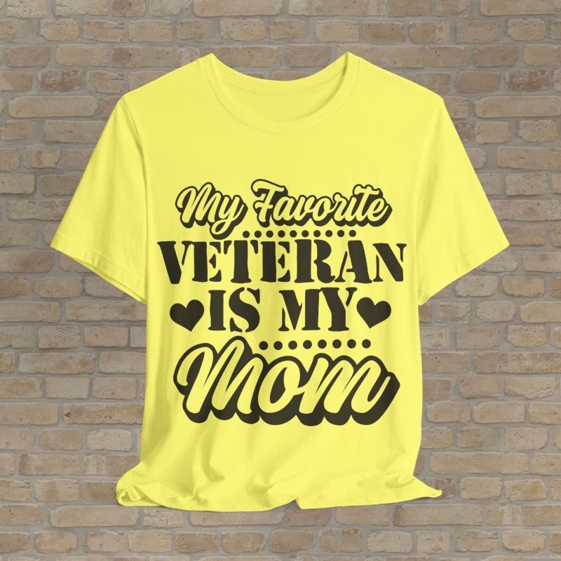 Mostly Text T-Shirts Favorite Vet: Mom Edition Tee - Vibrant Styles