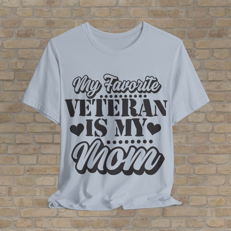 Mostly Text T-Shirts Favorite Vet: Mom Edition Tee - Vibrant Styles