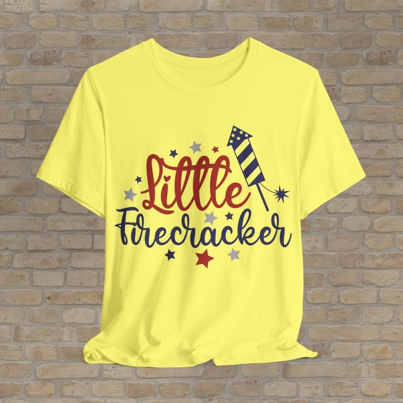 Graphic & Text T-Shirts Firecracker Spirit Tee - Vibrant Styles