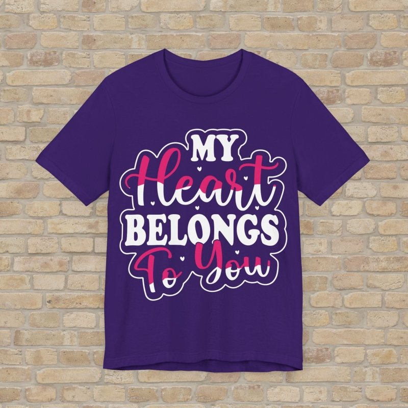 Text Only T-Shirts Forever Yours Tee - Vibrant Styles