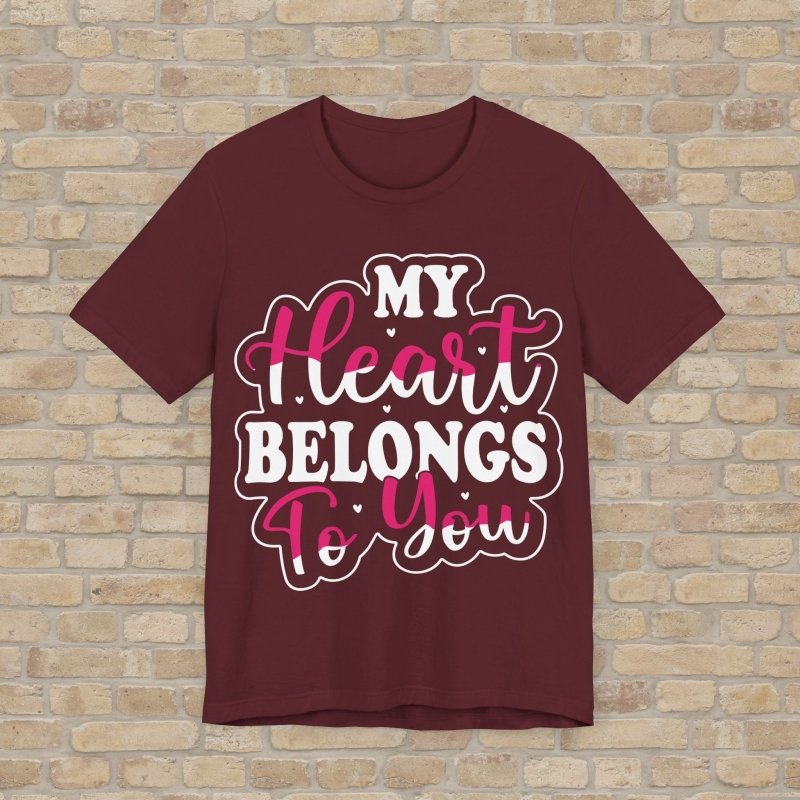 Text Only T-Shirts Forever Yours Tee - Vibrant Styles