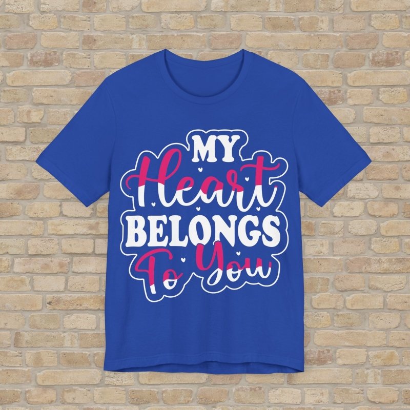 Text Only T-Shirts Forever Yours Tee - Vibrant Styles