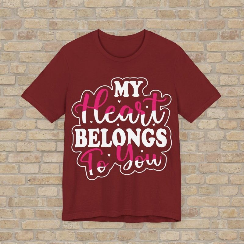 Text Only T-Shirts Forever Yours Tee - Vibrant Styles