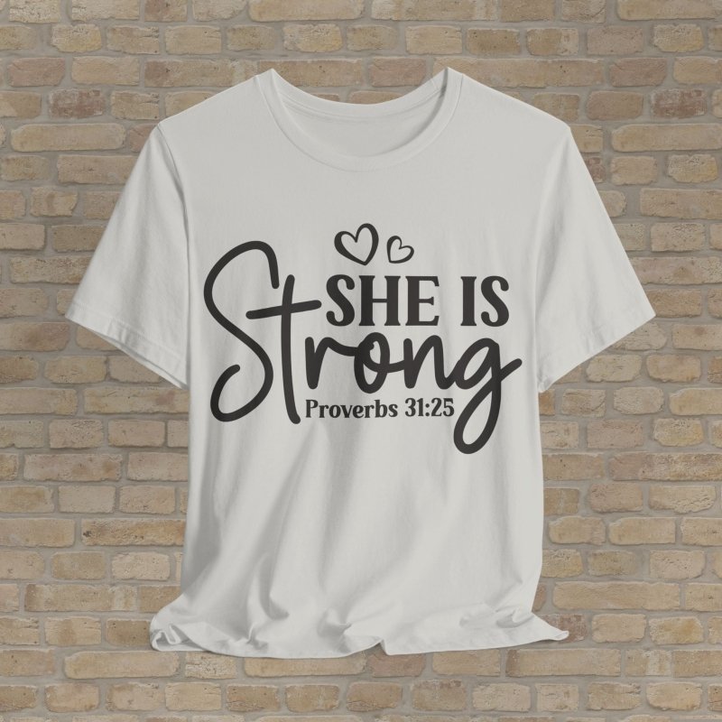 Mostly Text T-Shirts Graceful Strength Tee - Vibrant Styles