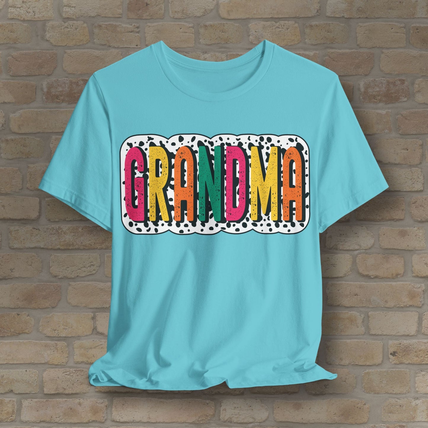 T-Shirt Grandma Color Pop Tee - Vibrant Styles
