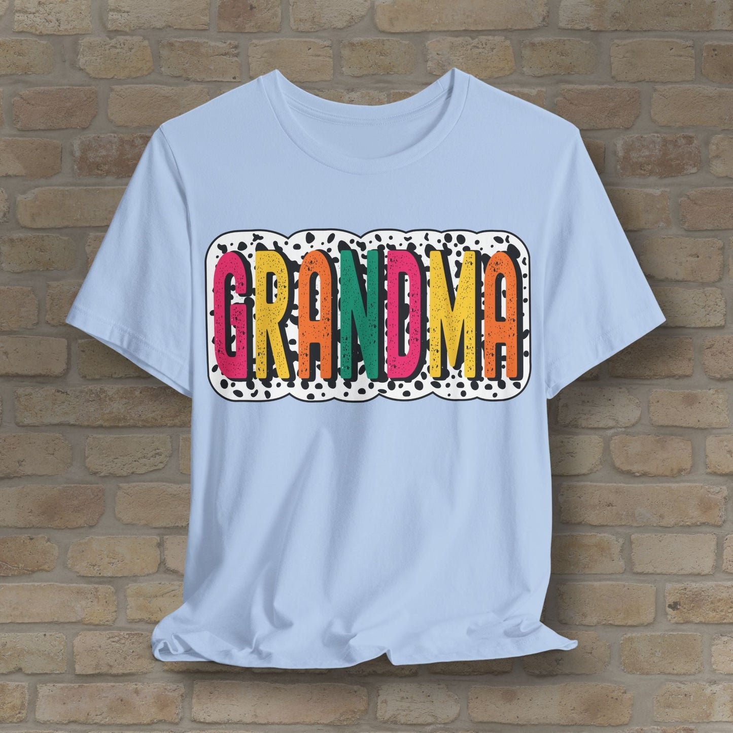 T-Shirt Grandma Color Pop Tee - Vibrant Styles