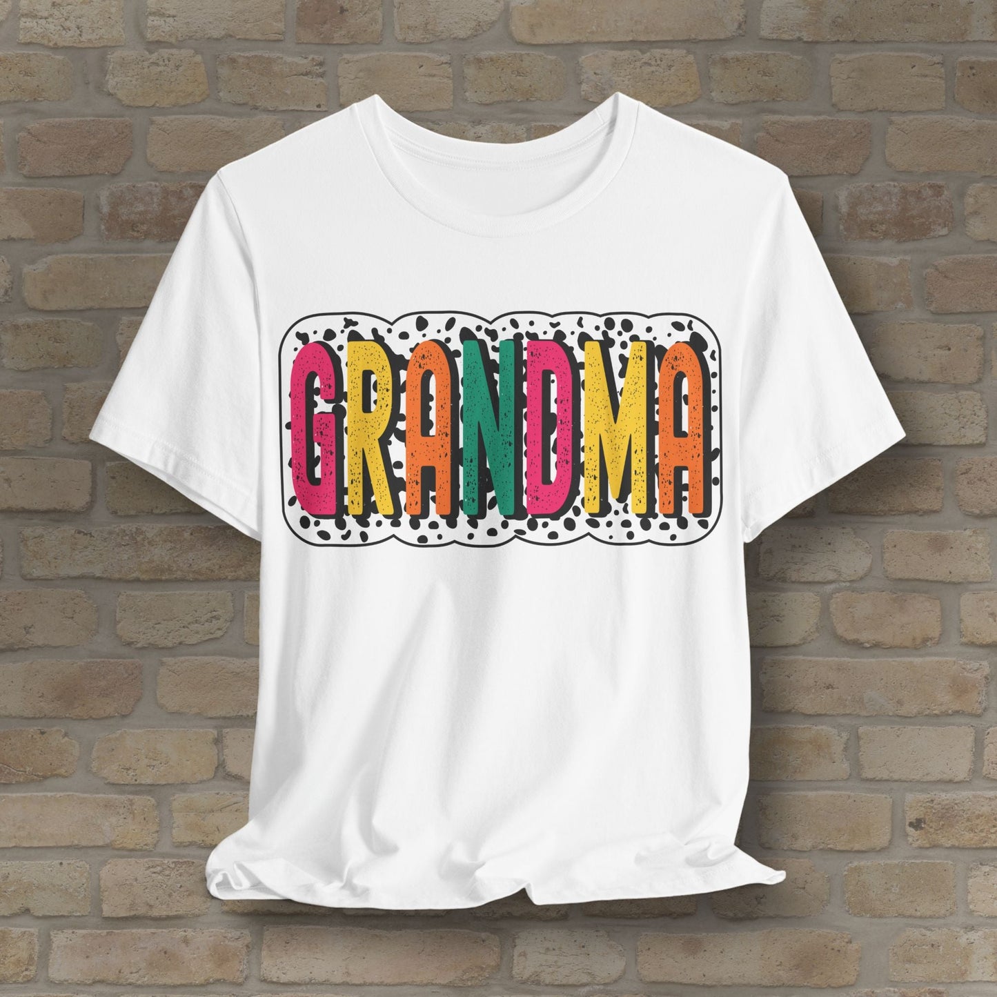 T-Shirt Grandma Color Pop Tee - Vibrant Styles