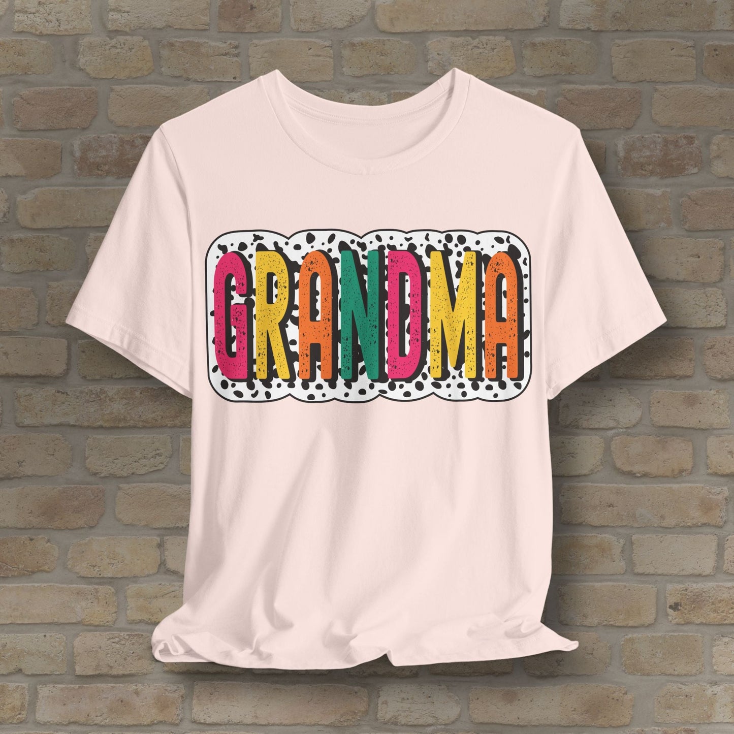 T-Shirt Grandma Color Pop Tee - Vibrant Styles