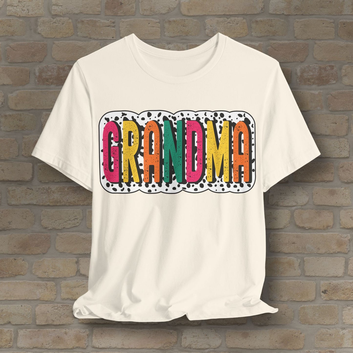 T-Shirt Grandma Color Pop Tee - Vibrant Styles