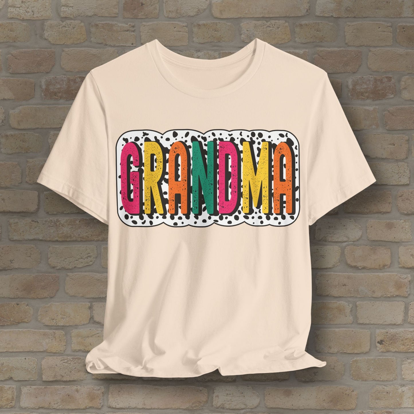 T-Shirt Grandma Color Pop Tee - Vibrant Styles