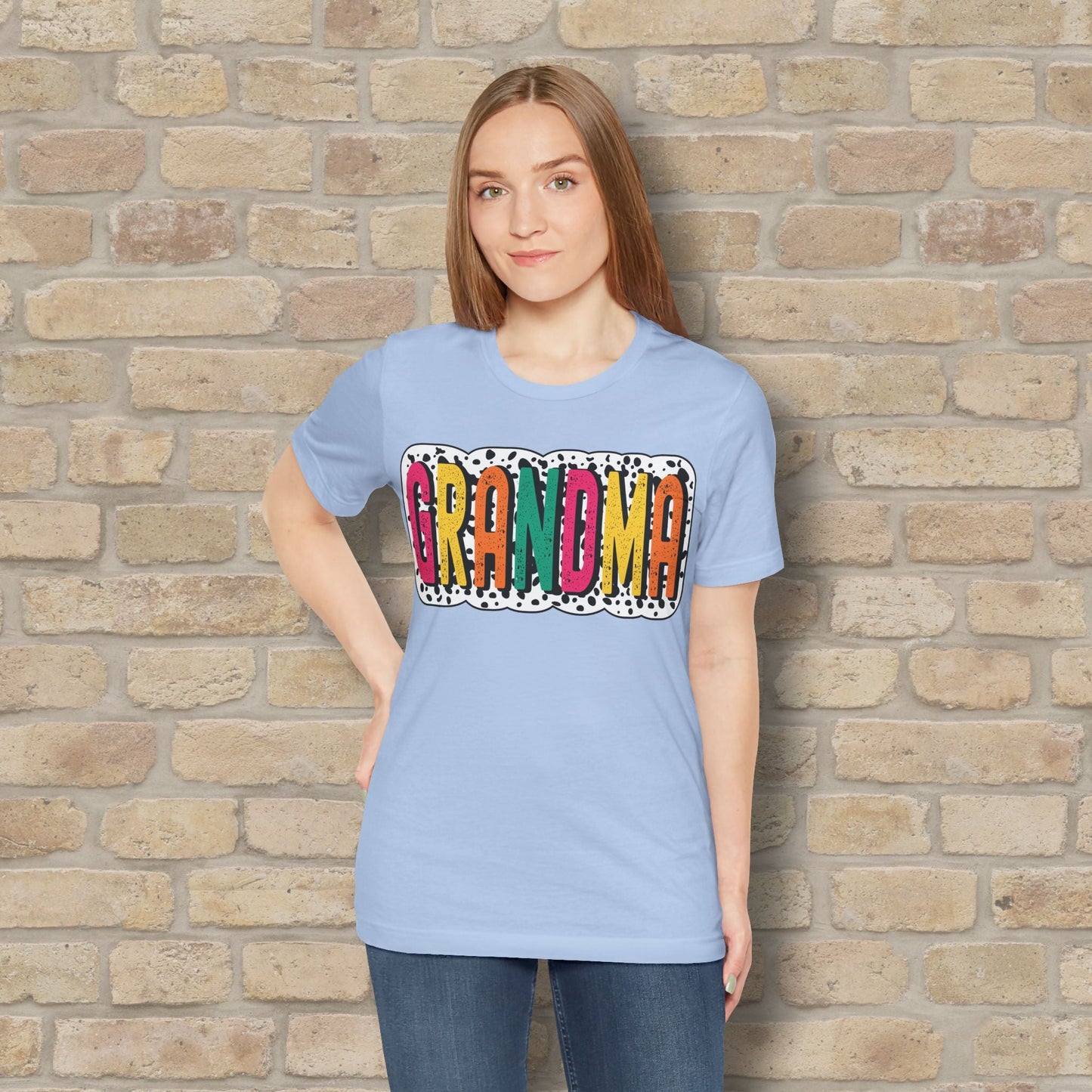 T-Shirt Grandma Color Pop Tee - Vibrant Styles