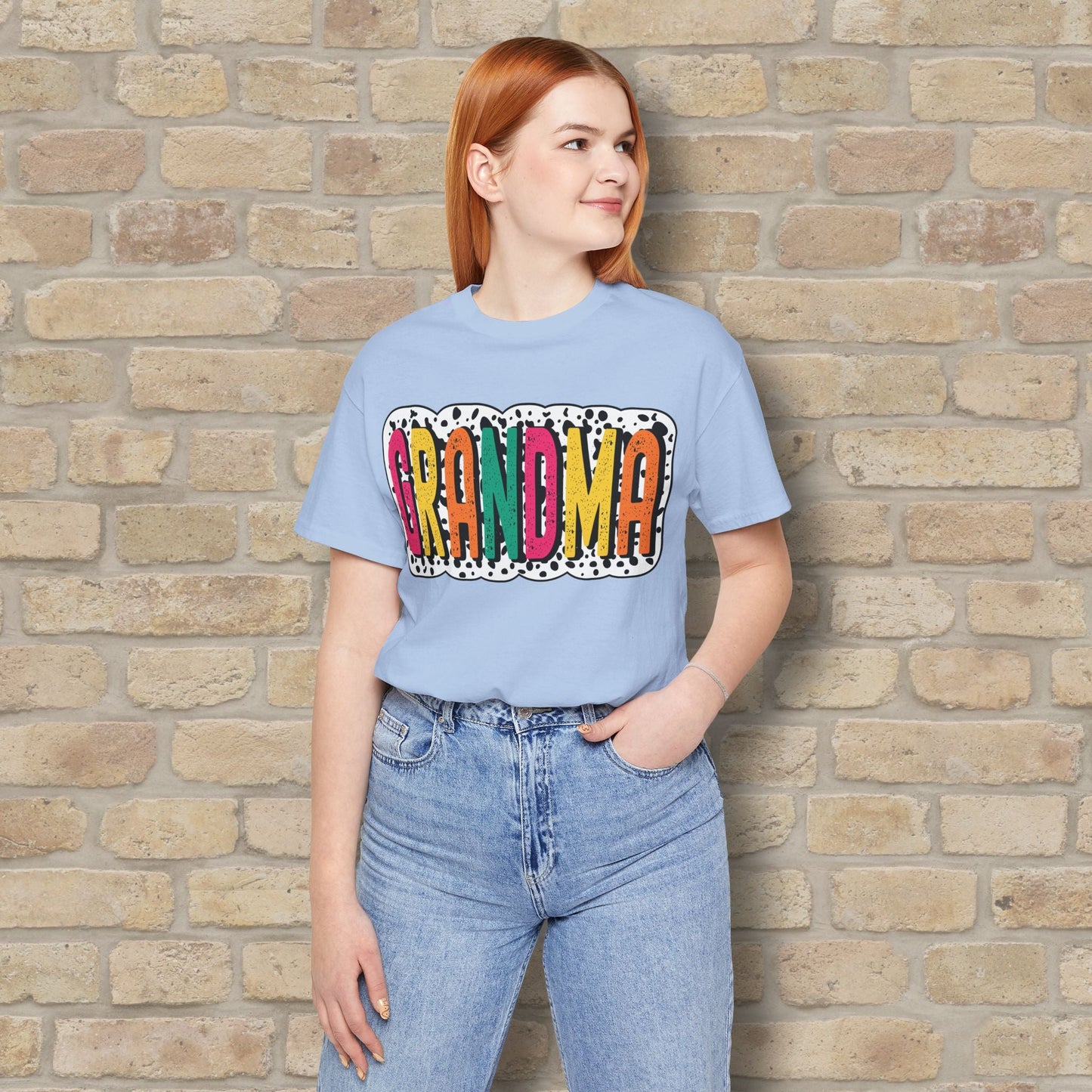 T-Shirt Grandma Color Pop Tee - Vibrant Styles