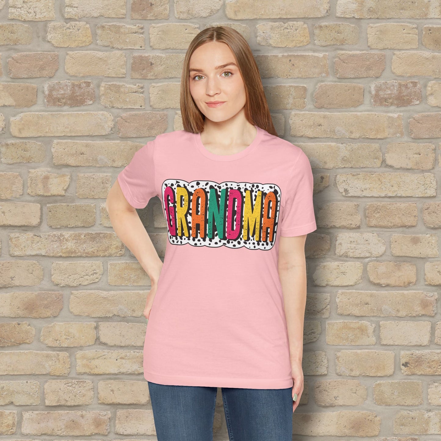 T-Shirt Grandma Color Pop Tee - Vibrant Styles